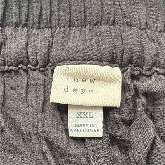 NWT A New Day Black Wide Leg Flowy Pants Size XXL - Picture 6 of 13